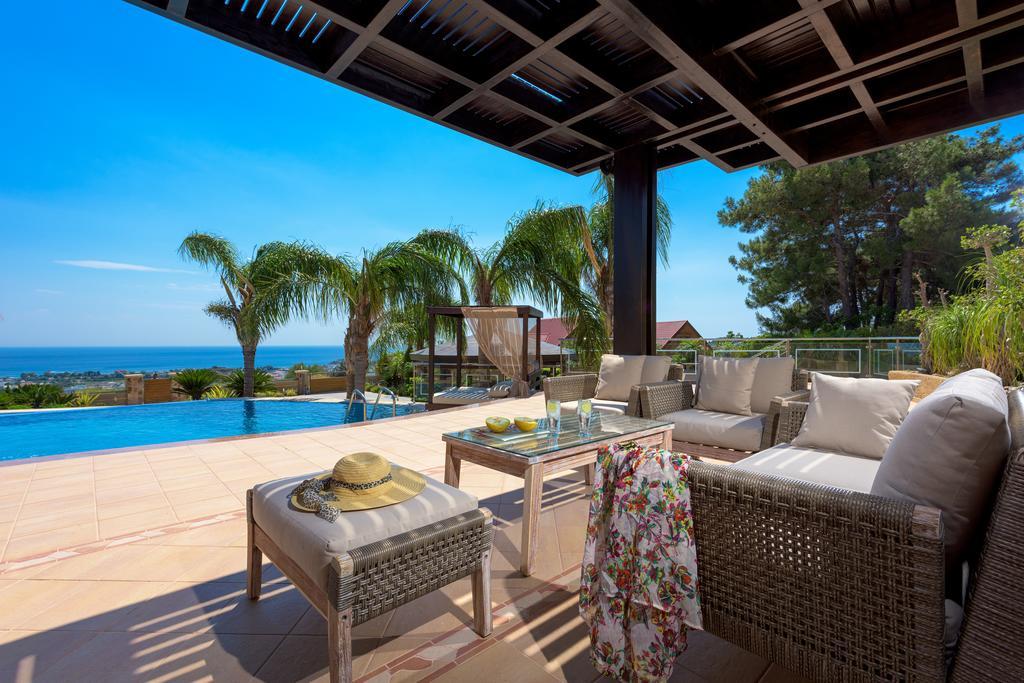 Quinn Hill Luxury Villa Rhodes Island Exterior photo